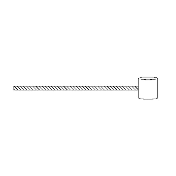 Filo Frizione - Ø 2,5mm, L. 2mt, Terminale Cilindrico (50pz)