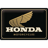 Cartello metallo Honda 20x30.