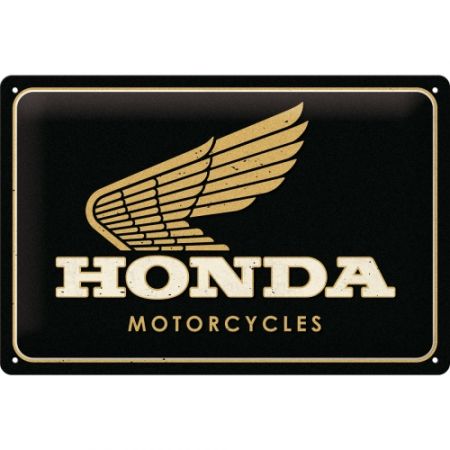 Cartello metallo Honda 20x30.