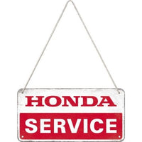 Cartello in metallo Honda 10x20 mm