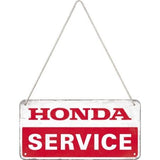 Cartello in metallo Honda 10x20 mm