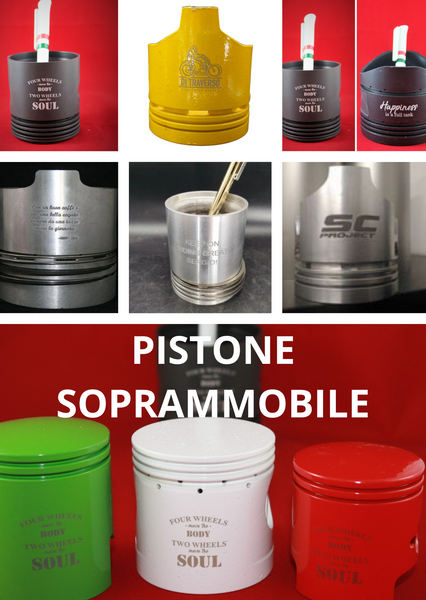 Pistone soprammobile inciso