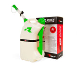 RACETECH TANICA CARBURANTE RTECH 15LT CON TUBO FLESSIBILE E TAPPO TRASPARENTE-