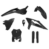 RACETECH KIT PLASTICHE MOTOCROSS 6 PEZZI (CON PARASTELI FACTORY E PORTANUMERO MX) RX BETA