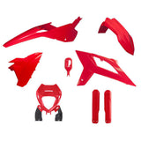 RACETECH KIT PLASTICHE 6 PEZZI (CON PARASTELI FACTORY E CORNICE PORTA FARO) RR BETA