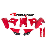 RACETECH KIT PLASTICHE REVOLUTION 7 PEZZI (CON PARASTELI E COVER AIR BOX ) HONDA