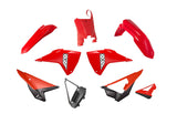 RACETECH KIT PLASTICHE REVOLUTION 6 PEZZI (CON ARIBOX APRIBILE) HONDA 25