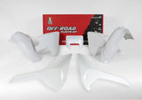RACETECH KIT PLASTICHE 5 PEZZI CON COPERCHIO LATERALE FILTRO ARIA E MASCHERINA FARO – HUSQVARNA FE 250 / FE 350 / FE 450 e altri