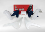 RACETECH KIT PLASTICHE 5 PEZZI CON COPERCHIO LATERALE FILTRO ARIA E MASCHERINA FARO – HUSQVARNA FE 250 / FE 350 / FE 450 e altri