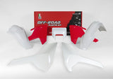 RACETECH KIT PLASTICHE 5 PEZZI CON COPERCHIO LATERALE FILTRO ARIA E MASCHERINA FARO – HUSQVARNA FE 250 / FE 350 / FE 450 e altri