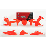 RACETECH KIT PLASTICHE 6 PEZZI CON COPERCHIO LATERALE FILTRO ARIA KTM REPLICA