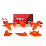 RACETECH KIT PLASTICHE 6 PEZZI CON COPERCHIO FILTRO ARIA KTM REPLICA