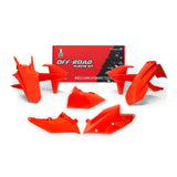 RACETECH KIT PLASTICHE 5 PEZZI CON COPERCHIO LATERALE FILTRO ARIA KTM REPLICA