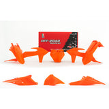RACETECH KIT PLASTICHE 6 PEZZI CON COPERCHIO LATERALE FILTRO ARIA KTM REPLICA