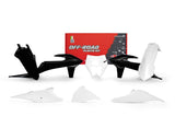 RACETECH KIT PLASTICHE 6 PEZZI CON COPERCHIO LATERALE FILTRO ARIA E MASCHERINA FARO KTM REPLICA