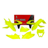 RACETECH KIT PLASTICHE 6 PEZZI CON COPERCHIO LATERALE FILTRO ARIA E MASCHERINA FARO KTM REPLICA