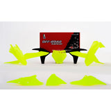 RACETECH KIT PLASTICHE 6 PEZZI CON COPERCHIO LATERALE FILTRO ARIA KTM REPLICA