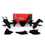 RACETECH KIT PLASTICHE 6 PEZZI CON COPERCHIO FILTRO ARIA KTM REPLICA