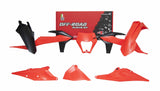 RACETECH KIT PLASTICHE 6 PEZZI CON COPERCHIO LATERALE FILTRO ARIA E MASCHERINA FARO KTM REPLICA