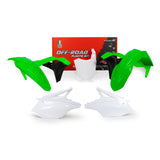 RACETECH KIT PLASTICHE 5 PEZZI KAWASAKI REPLICA