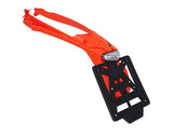RACETECH PORTATARGA A LED INTEGRA ARANCIONE PER KTM ENDURO 17-19