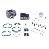 Gruppo Termico Big Bore Ø 47,6 mm, 70 cc, Spinotto Ø 10 mm, Pistone Testa Piatta YAMAHA YA R AXIS 50 cc (1995/1996)