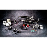 Gruppo Termico Big Bore Ø 47,6 mm, 70 cc, Spinotto Ø 12 mm, Pistone Testa Piatta BS VILLA AX 50 cc