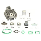 Gruppo Termico Big Bore Ø 48 mm, 80 cc, Valvola Lamellare, Collettori e Guarnizioni necessarie SACHS MX1 50 cc
