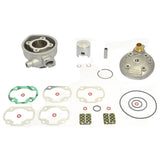 Gruppo Termico Big Bore Con Testata Ø 47,6 mm, 70 cc, Spinotto Ø 12 mm, Pistone Con Testa Bombata BENELLI 491 RACING LC 50 cc (1998/1999)