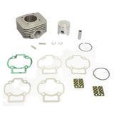 Gruppo Termico Big Bore Senza Testata Ø 47,6 mm, 70 cc, Spinotto Ø 12 mm, Pistone con Testa Bombata PIAGGIO FREE FL 50 cc (1995/2002)