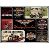 Set 9 Magneti HARLEY Classic