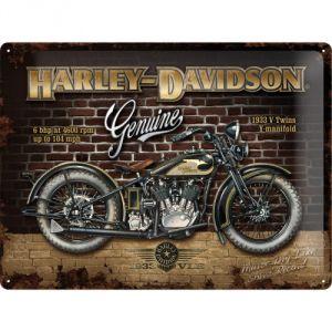 Cartello 30 x 40 cm Harley Genuine