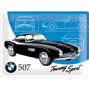 Cartello 30 x 40 cm  BMW 507