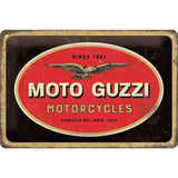 Cartello Moto Guzzi 20x30