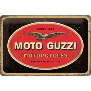 Cartello Moto Guzzi 20x30