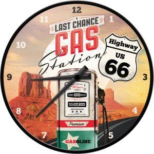 Orologio da parete Route 66 GAS