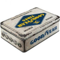 Scatola bassa Goodyear - Logo White
