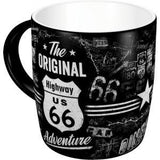 TAZZA IN CERAMICA Route 66