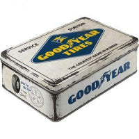 Scatola bassa Goodyear - Logo White