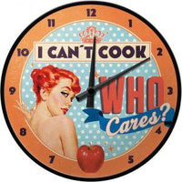 Orologio da parete I Can't Cook