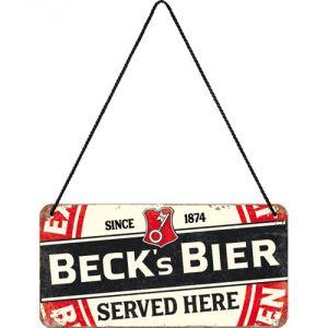 Cartello con filo Beck's Bier