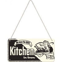Cartello con filo Kitchen