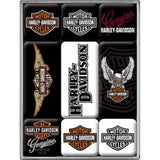 Set 9 Magneti HARLEY
