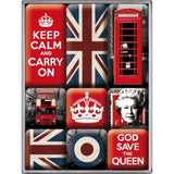 Set 9 Magneti  Keep Calm