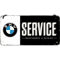 Cartello con filo BMW Service