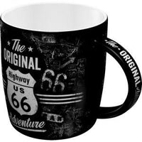 TAZZA IN CERAMICA Route 66