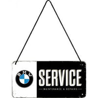 Cartello con filo BMW Service