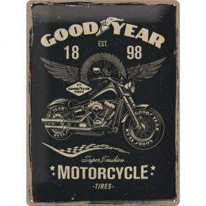 Cartello 30 x 40 cm Goodyear - Motorcycle