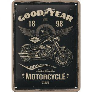 Cartello 15x20 Goodyear - Motorcycle