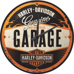 Orologio da parete Harley Davidson Garage